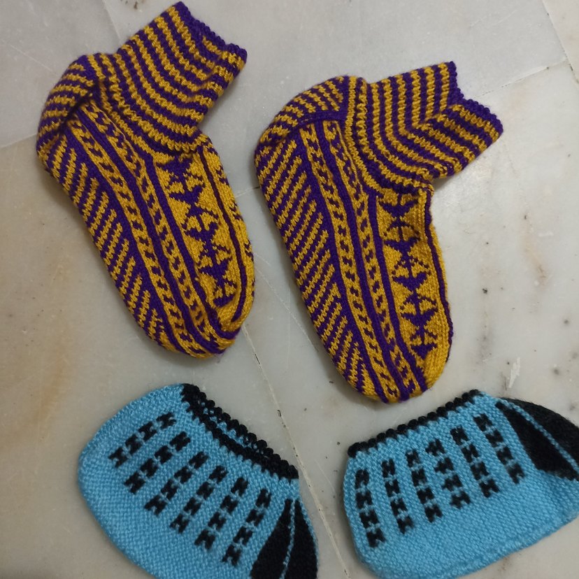 Nakışlı Erkek Çocuk Renkli Çoraplar - Görsel 2