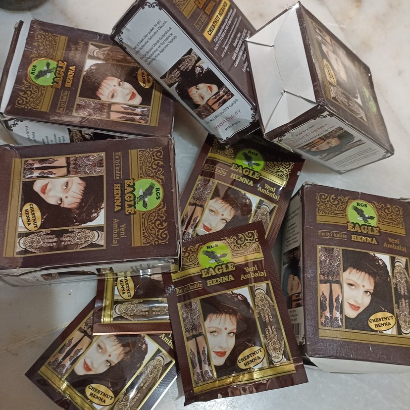 Eagle Chestnut Henna Saç Boyası - Görsel 3