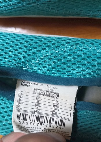 Mavi Erkek Su Ayakkabısı Velcro Bantlı - Görsel 3