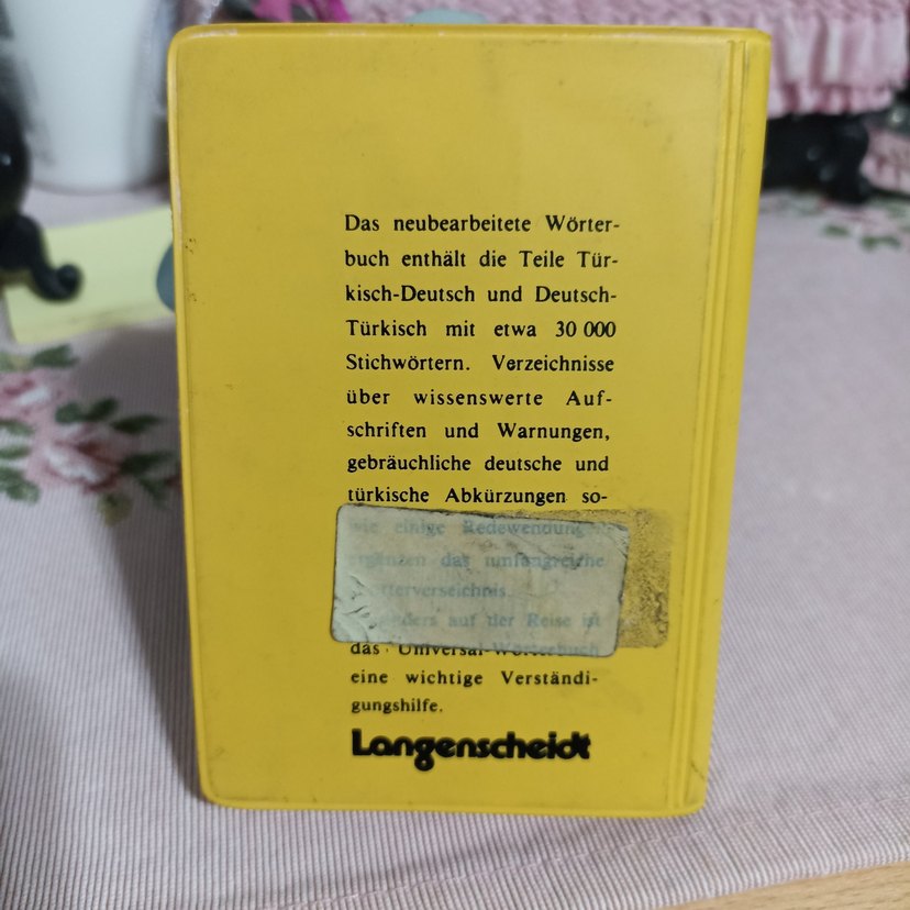 Langenscheidts Türkçe-Almanca Sözlük - Görsel 2