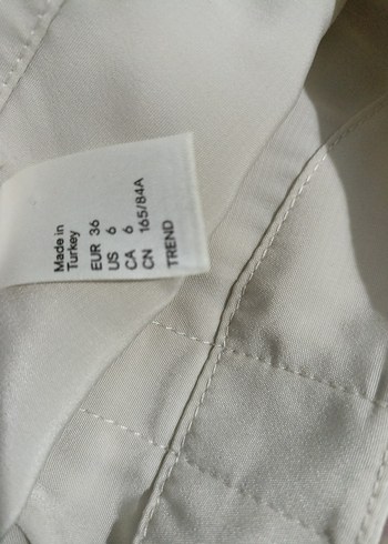 Beyaz Keten Kısa Kollu Mini Tulum - Görsel 5