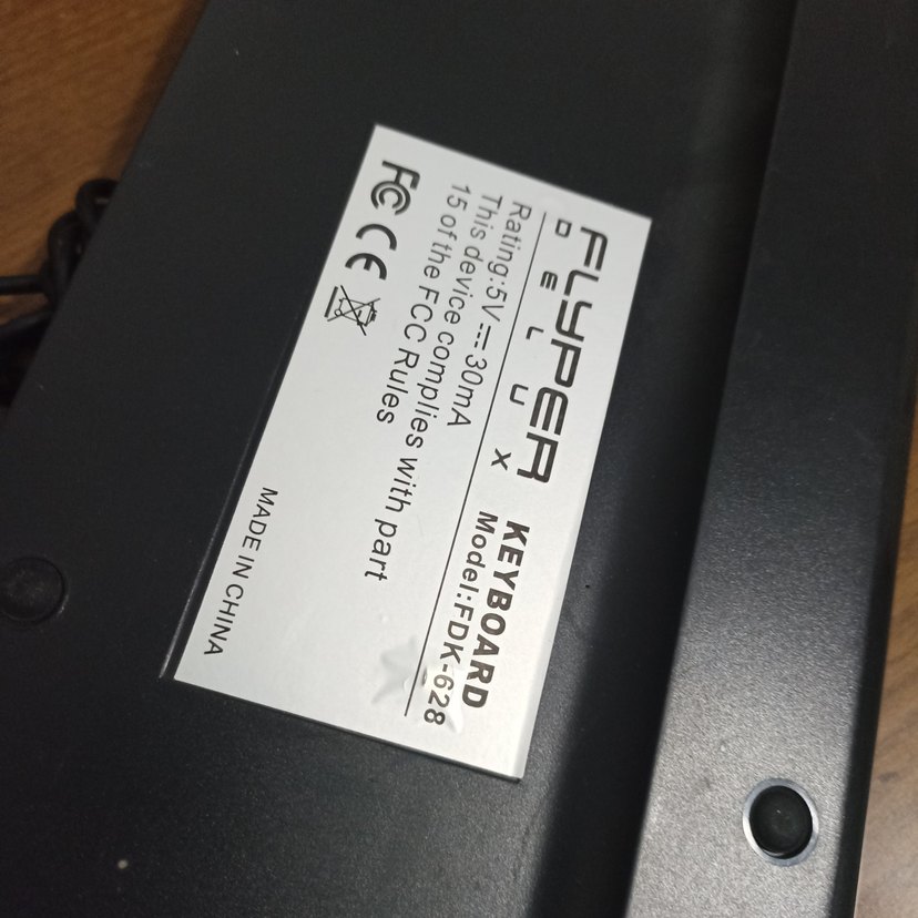 Flyper Deluxe Siyah Kablolu Klavye - Görsel 3