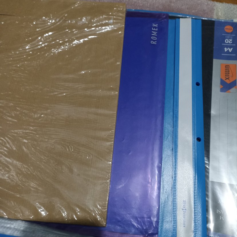 Mavi A4 Sunum Dosyası 200'li Paket - Görsel 4