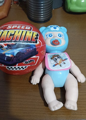 Renkli Bebek Figürlü Oyuncak ve Top - Görsel 4