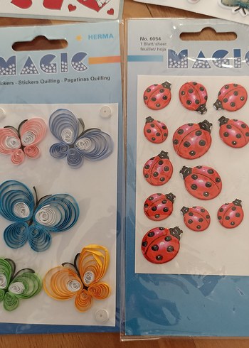 Renkli Hobi Çıkartmaları Seti - Görsel 3