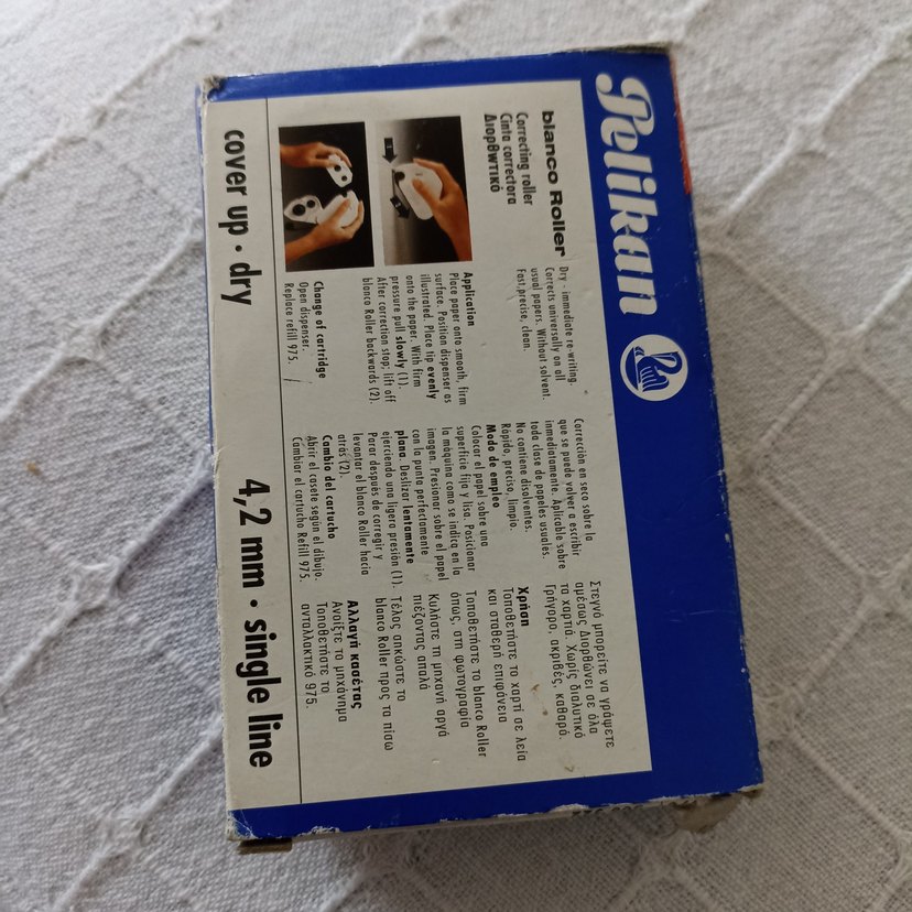 Pelikan Blanco Roller Düzeltici - Yeniden Doldurulabilir - Görsel 3