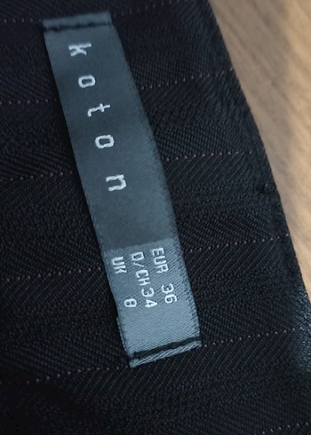 Kahverengi Midi Hamile Etek - Görsel 6