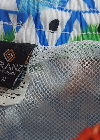 Renkli Bohem Desenli Erkek Mini Şort - Görsel 3