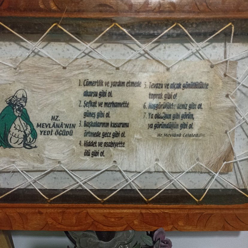 Hz. Mevlana'nın Yedi Öğüdü - Görsel 3