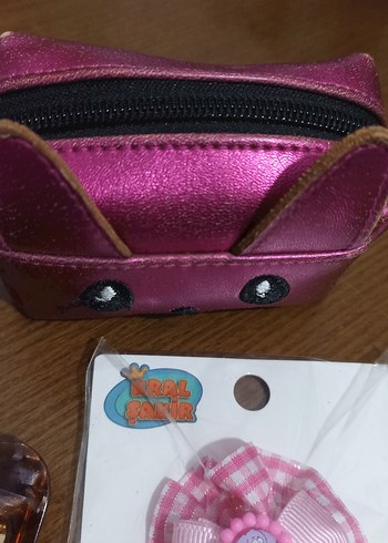 Pembe Çocuk Saç Tokaları ve Klipsler - Görsel 3