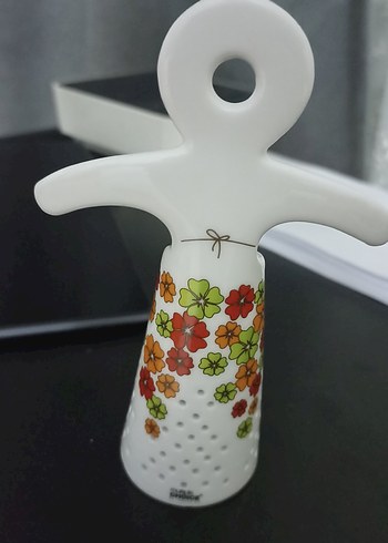 Çiçek Desenli Renkli Biblo - Görsel 2