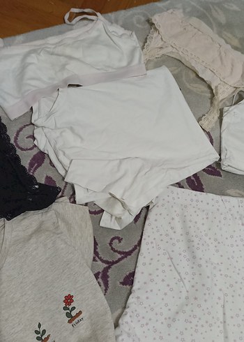 Beyaz Kısa Hamile ve Emzirme İç Çamaşırı - Görsel 2