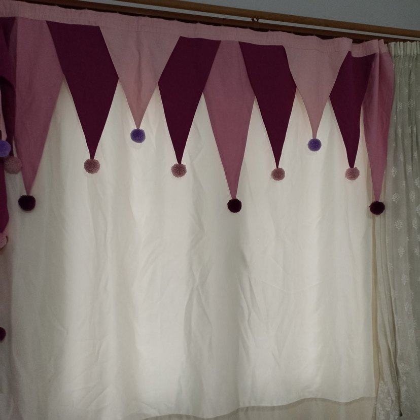 Bohem İşlemeli Mor Perde - Görsel 3