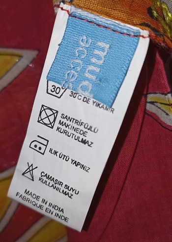 Renkli Bohem Kadın pareo - Görsel 4