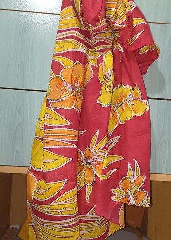 Renkli Bohem Kadın pareo - Görsel 2