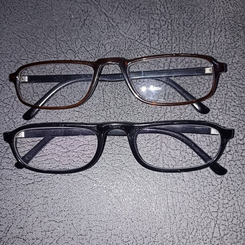 Klasik Kahverengi ve Siyah Kadın Gözlük Seti - Görsel 2