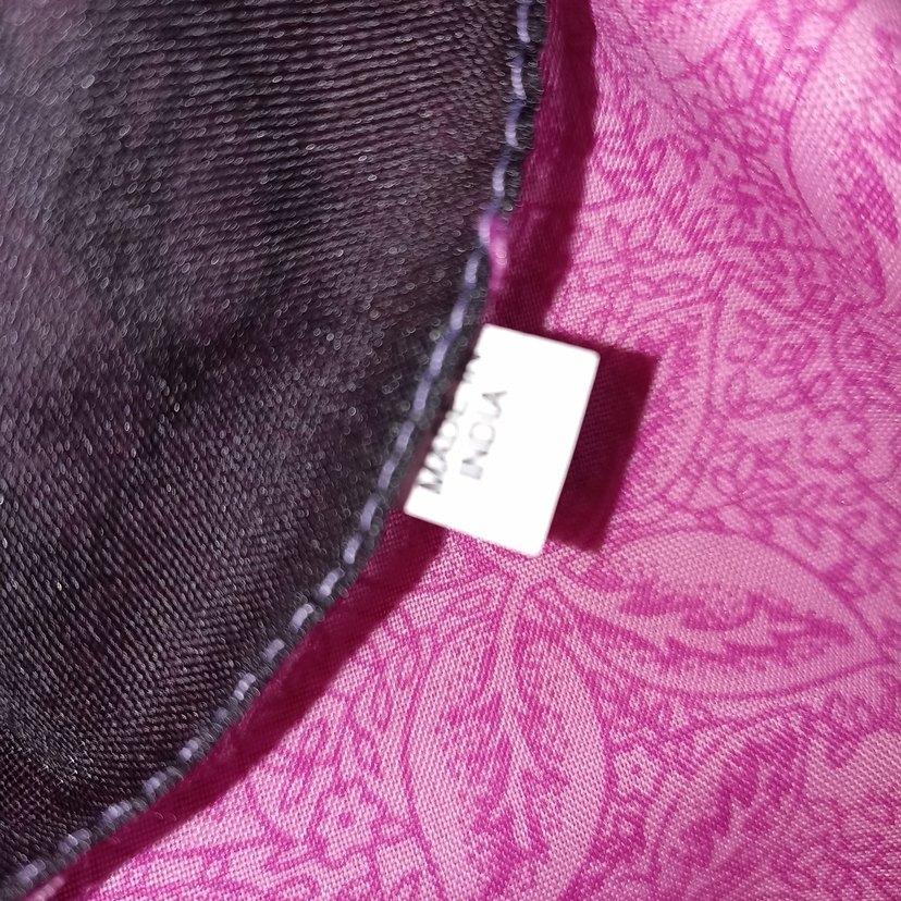 Pembe Siyah Desenli Bohem Kadın pareo - Görsel 4