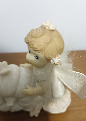 Beyaz Pastel Renkli Figürin Seti - Görsel 3