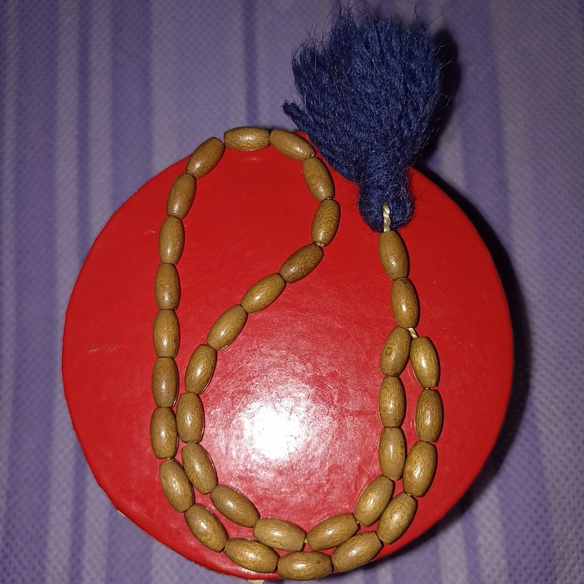 Erkek Bohem Tarzı Kahverengi Tesbih - Görsel 2