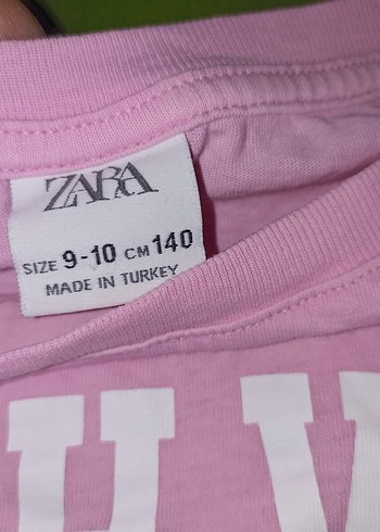 Baskılı Kız Tişörtü, Kısa Kollu, Pembe - Görsel 6