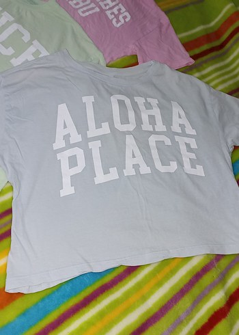 Baskılı Kız Tişörtü, Kısa Kollu, Pembe - Görsel 3