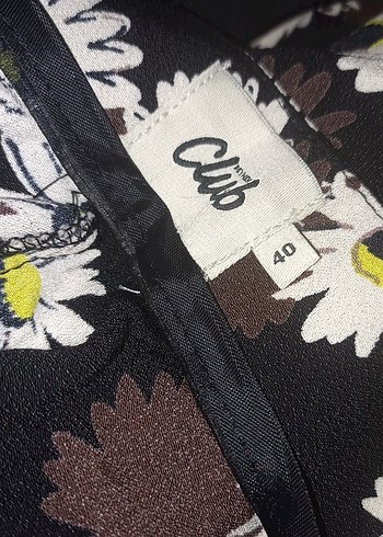 Bohem Pileli Uzun Etek, Papatya Desenli - Görsel 7