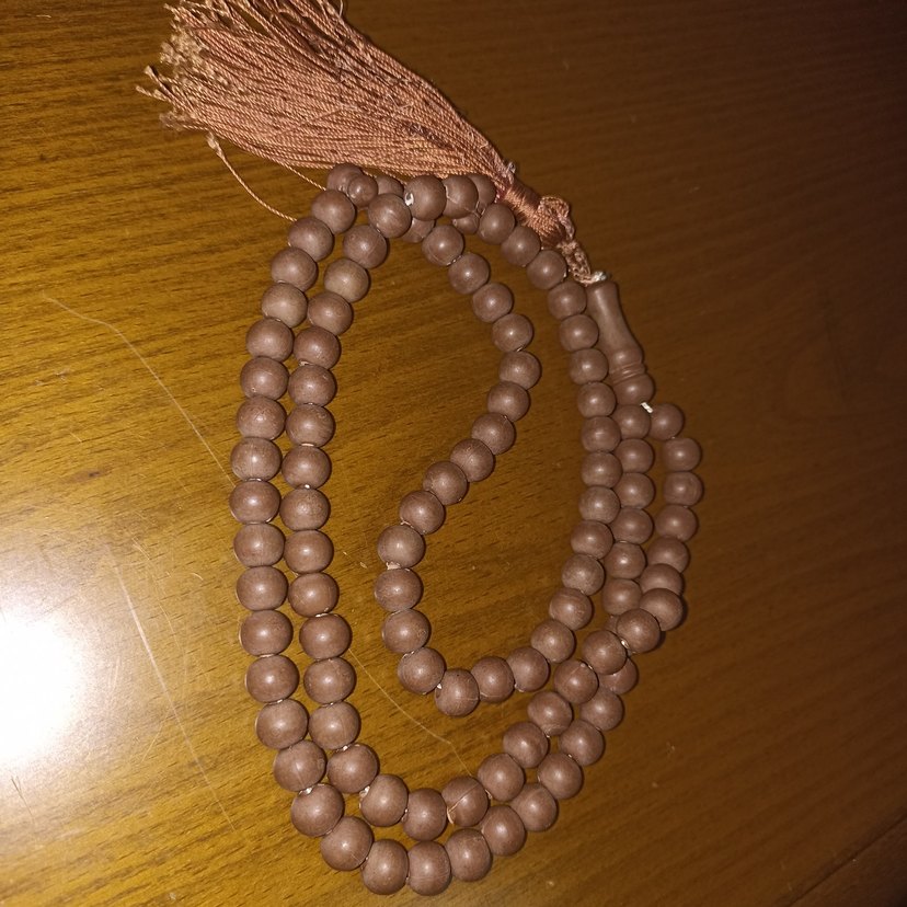 Erkekler için Parlak Kahverengi Bohem Tespih - Görsel 3