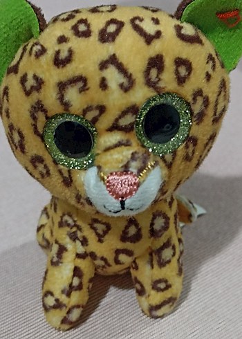 Renkli Leopar Desenli Peluş Oyuncak - Görsel 2