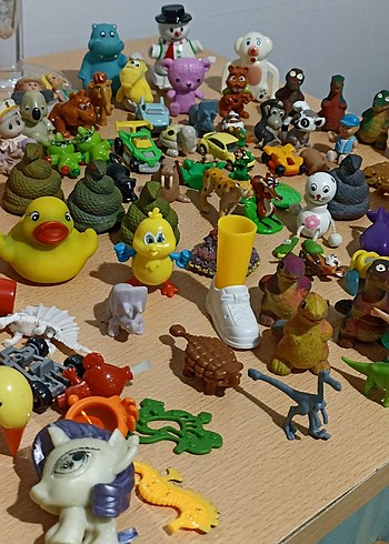 Renkli Mini Aksiyon Figürleri Seti - Görsel 3