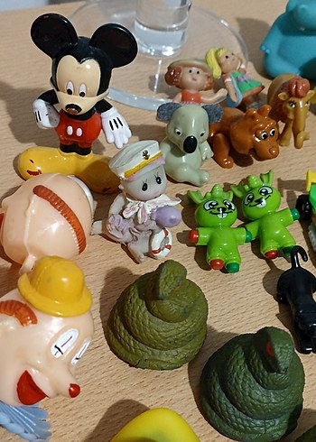 Renkli Mini Aksiyon Figürleri Seti - Görsel 5