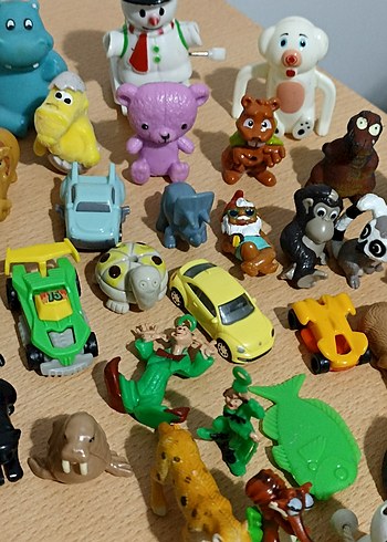 Renkli Mini Aksiyon Figürleri Seti - Görsel 6