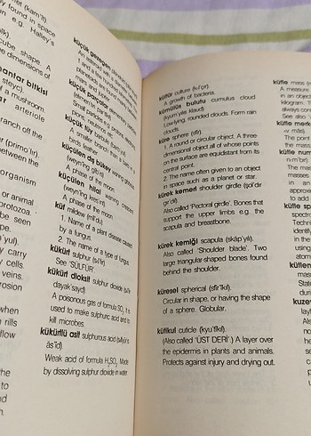 İngilizce-Türkçe Bilim Sözlüğü - Görsel 3