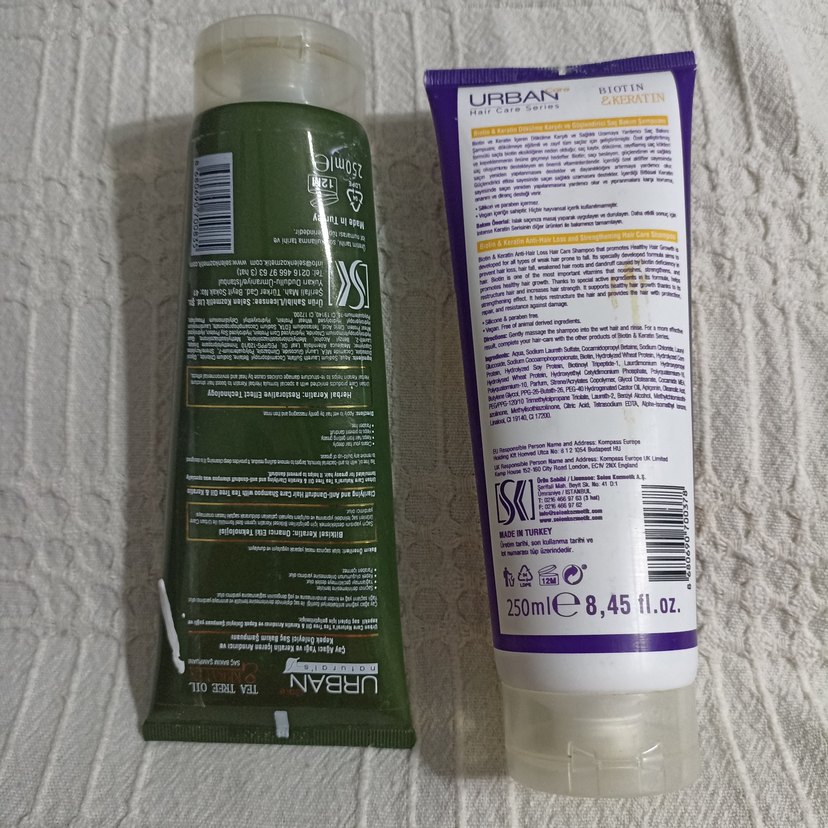 Urban Care Biotin & Keratin Saç Bakım Şampuanı - Görsel 2