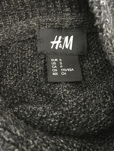 h&m erkek kazak