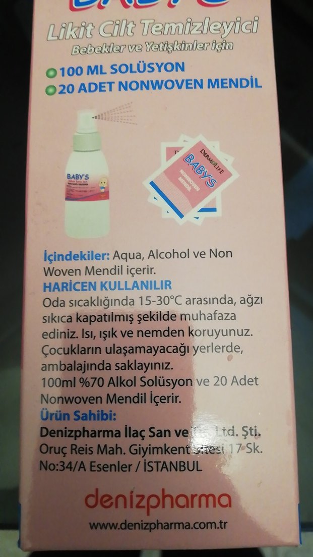 Dermglife Bebek ve Yetişkin Likit Cilt Temizleyici Mendil - Görsel 3