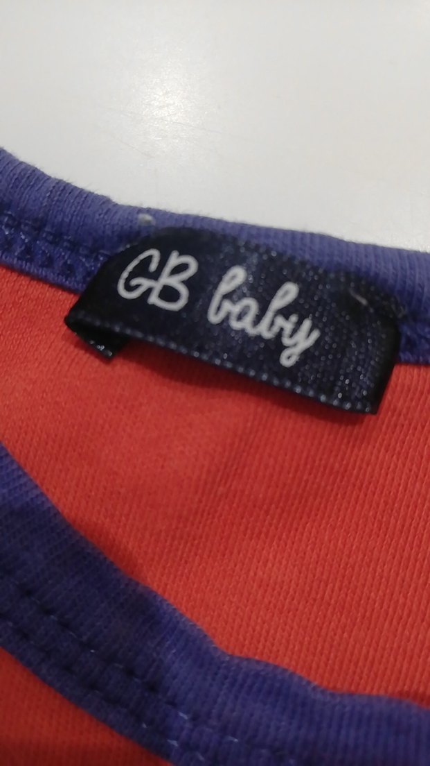 Mavi Kolsuz Bebek Body Velcro Kapamalı - Görsel 2