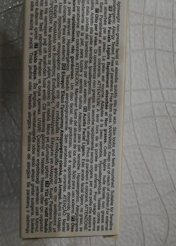 AVON Nutraeffects Aktif Nemlendirici Yüz Yağı - Görsel 2