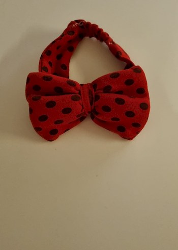 Kırmızı Puantiyeli bebek bant