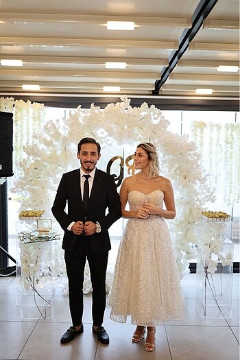 38 Beden Özel dikim nişanlık veya after elbisesi