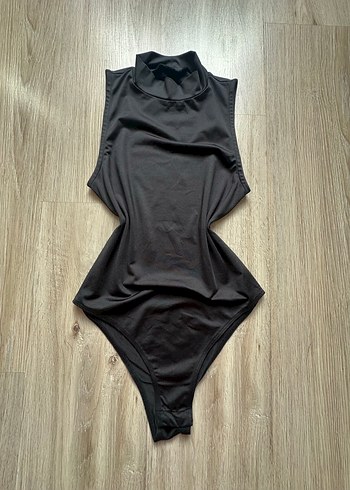 Kadın Siyah Kolsuz Fitted Monokini