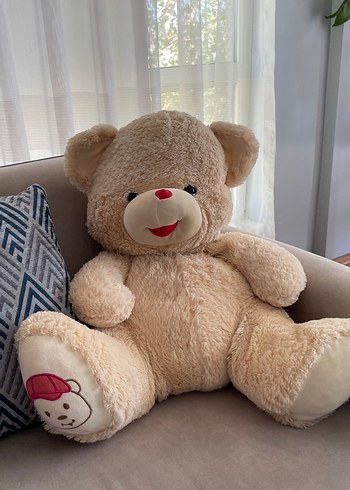 Büyük Bej Peluş Ayı Oyuncak