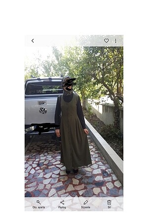 Haki jile elbise