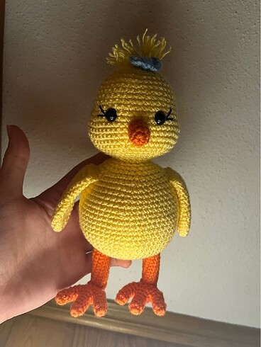 Tasarımcı Amigurumi oyuncak civciv