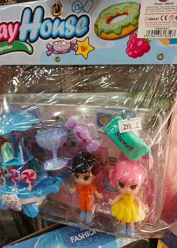 Pastel Renkli Play House Oyun Seti - Görsel 4