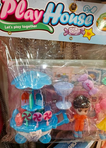 Pastel Renkli Play House Oyun Seti - Görsel 5