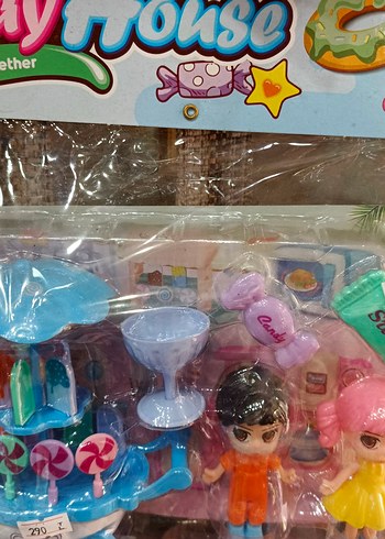 Pastel Renkli Play House Oyun Seti - Görsel 2