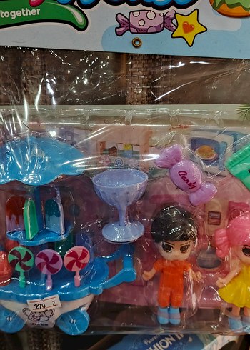 Pastel Renkli Play House Oyun Seti - Görsel 3