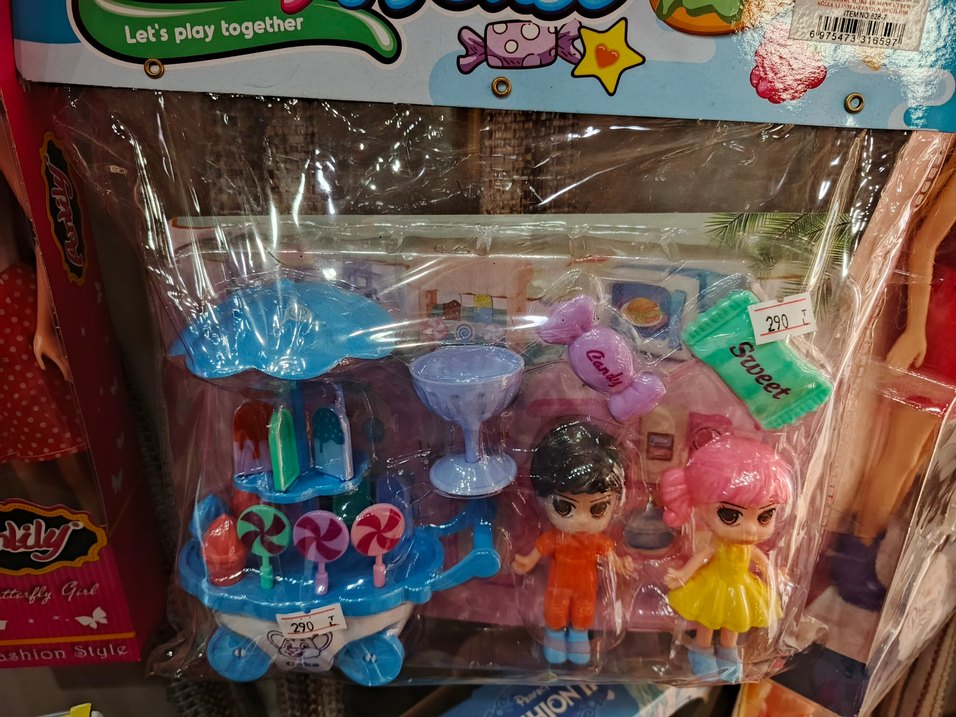 Pastel Renkli Play House Oyun Seti - Görsel 3