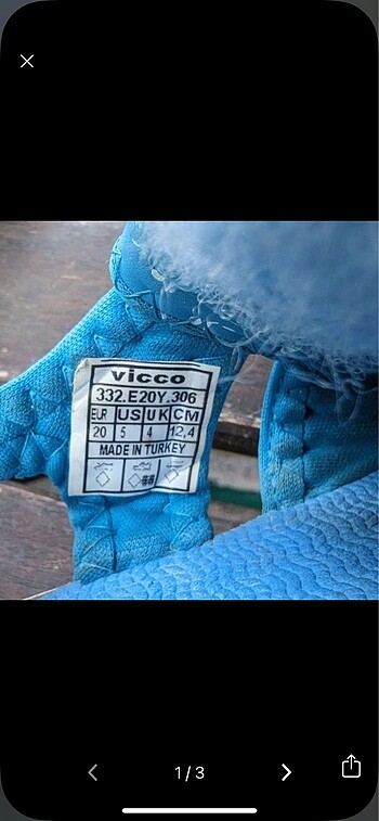 Vicco ayakkabı