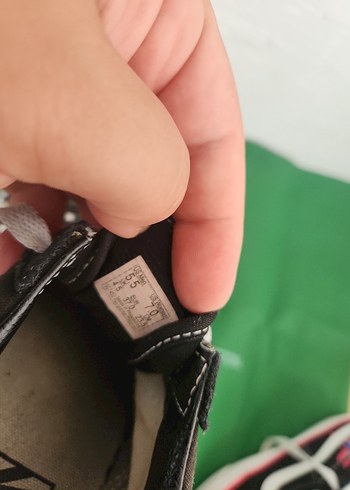 Vans Kadın Siyah Beyaz Spor Ayakkabı - Görsel 5